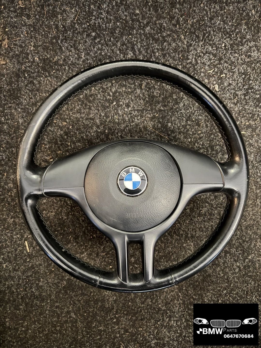 Sport stuur + airbag Bmw 3-Serie E46, Auto-onderdelen, Interieur en Bekleding, Gebruikt, -, Ophalen of Verzenden, -