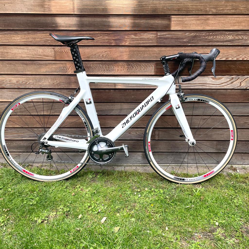 Carbon Aero racefiets, mt 54, Ultegra, 28 inch, Carbon, Zo goed als nieuw, Meer dan 20 versnellingen