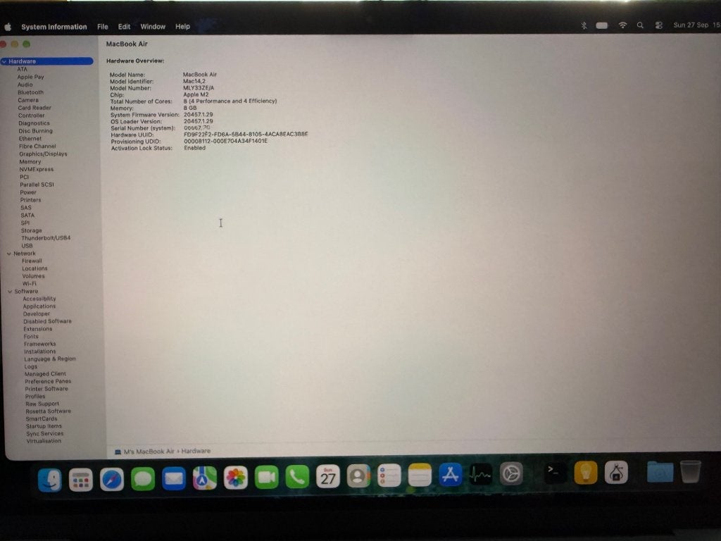 Foto 4 van Apple MacBook Air 2022 8-core, 8GB ram, 8-core GPU, garantie