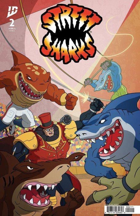 Street Sharks #2A (2025) IDW Publishing, Eén comic, Amerika, Verzenden, Nieuw