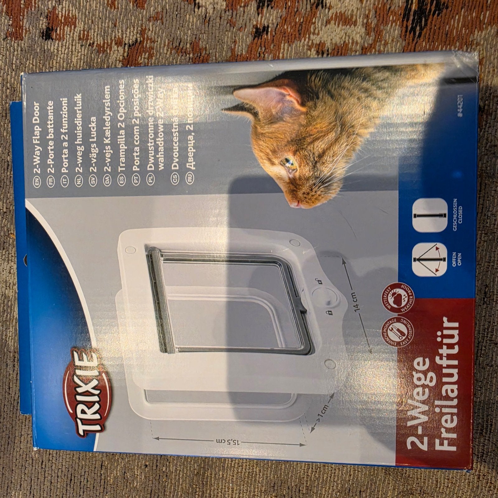 Kattenluikje nieuw in doos, Ophalen of Verzenden, Nieuw