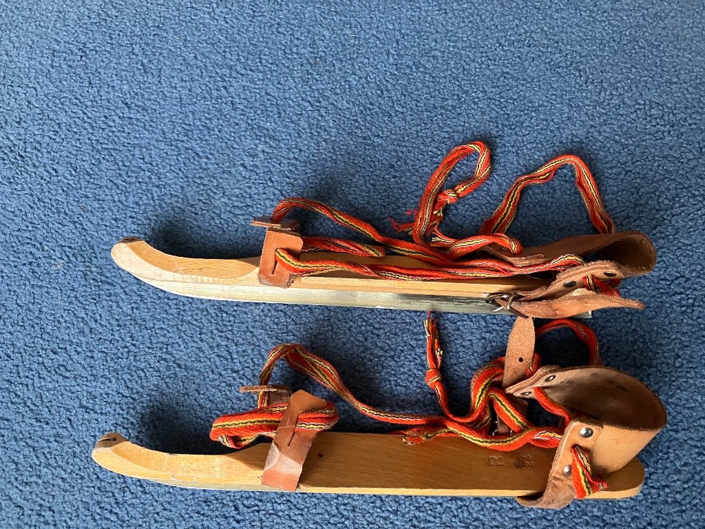 Authentieke Friese doorlopers schaatsen maat 35/36 -Geslepen, Sport en Fitness, Schaatsen, Ophalen of Verzenden, Zo goed als nieuw