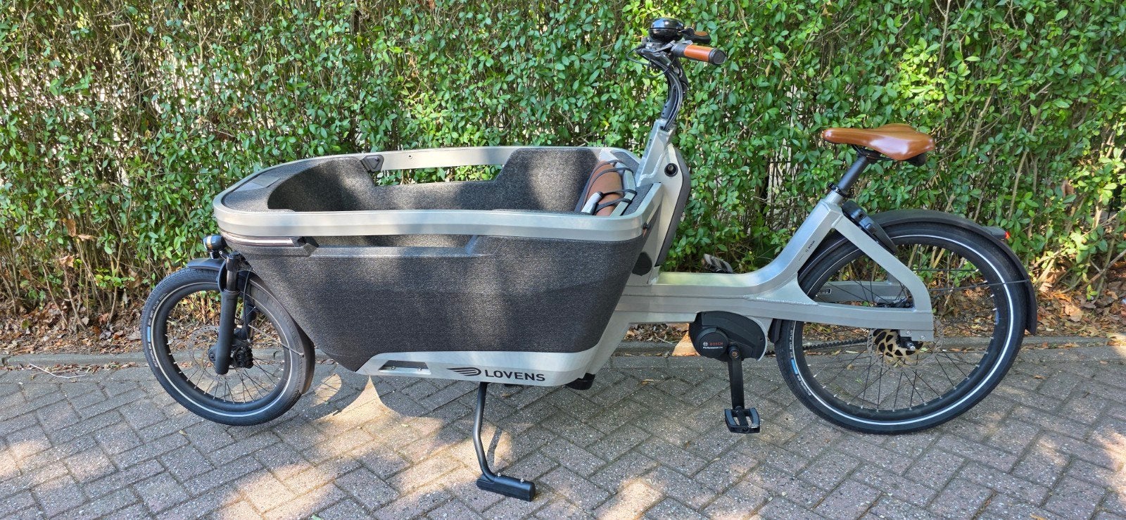 Lovens Explorer S65 Bakfiets 1700km gereden. Met bon, Elektrisch, Zo goed als nieuw, Schijfrem, Ophalen