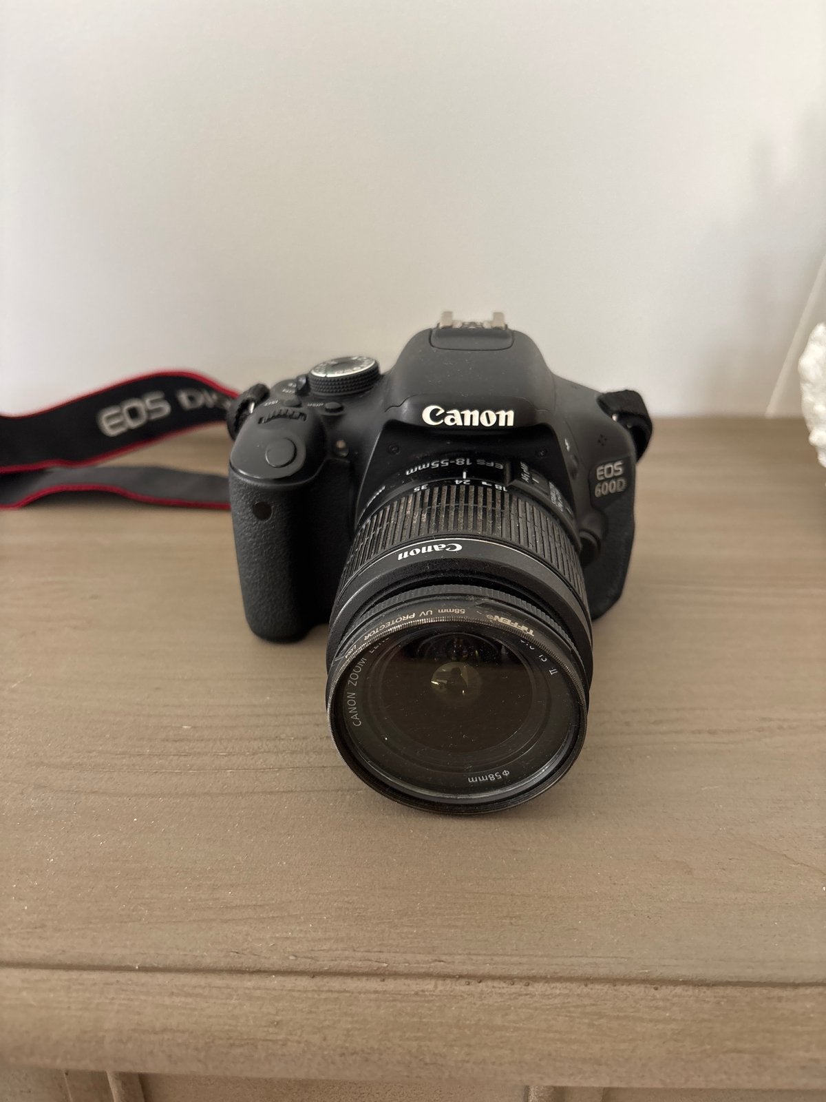 Canon EOS 600D Spiegelreflexcamera met EF-S 18-55mm lens, Audio, Tv en Foto, Spiegelreflex, Canon, Beeldstabilisatie, Ophalen of Verzenden