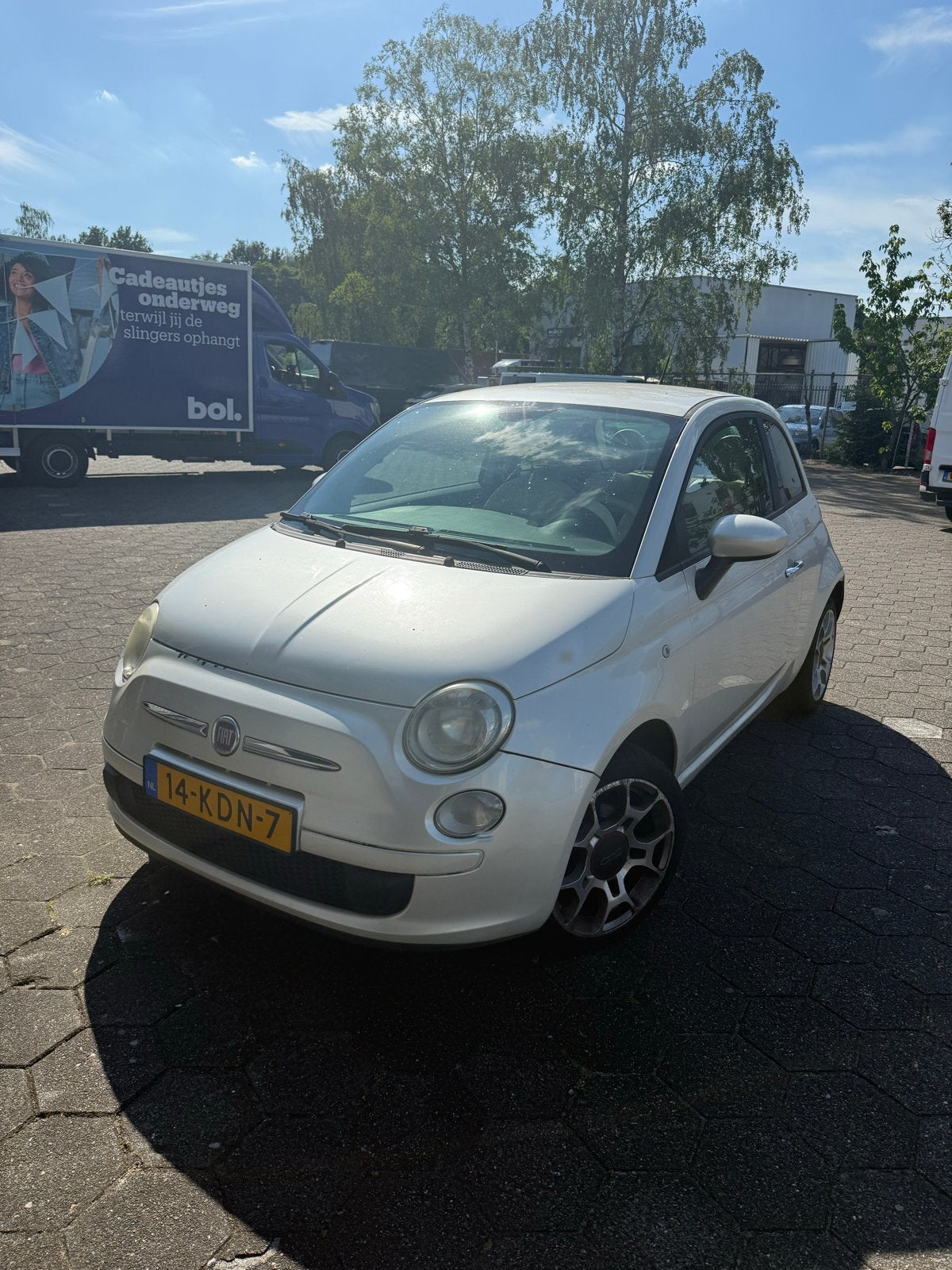 Leuke beginners auto Fiat 500 1.2 AUTOMAAT 2009, Auto's, 1242 cc, Origineel Nederlands, Particulier, 69 pk