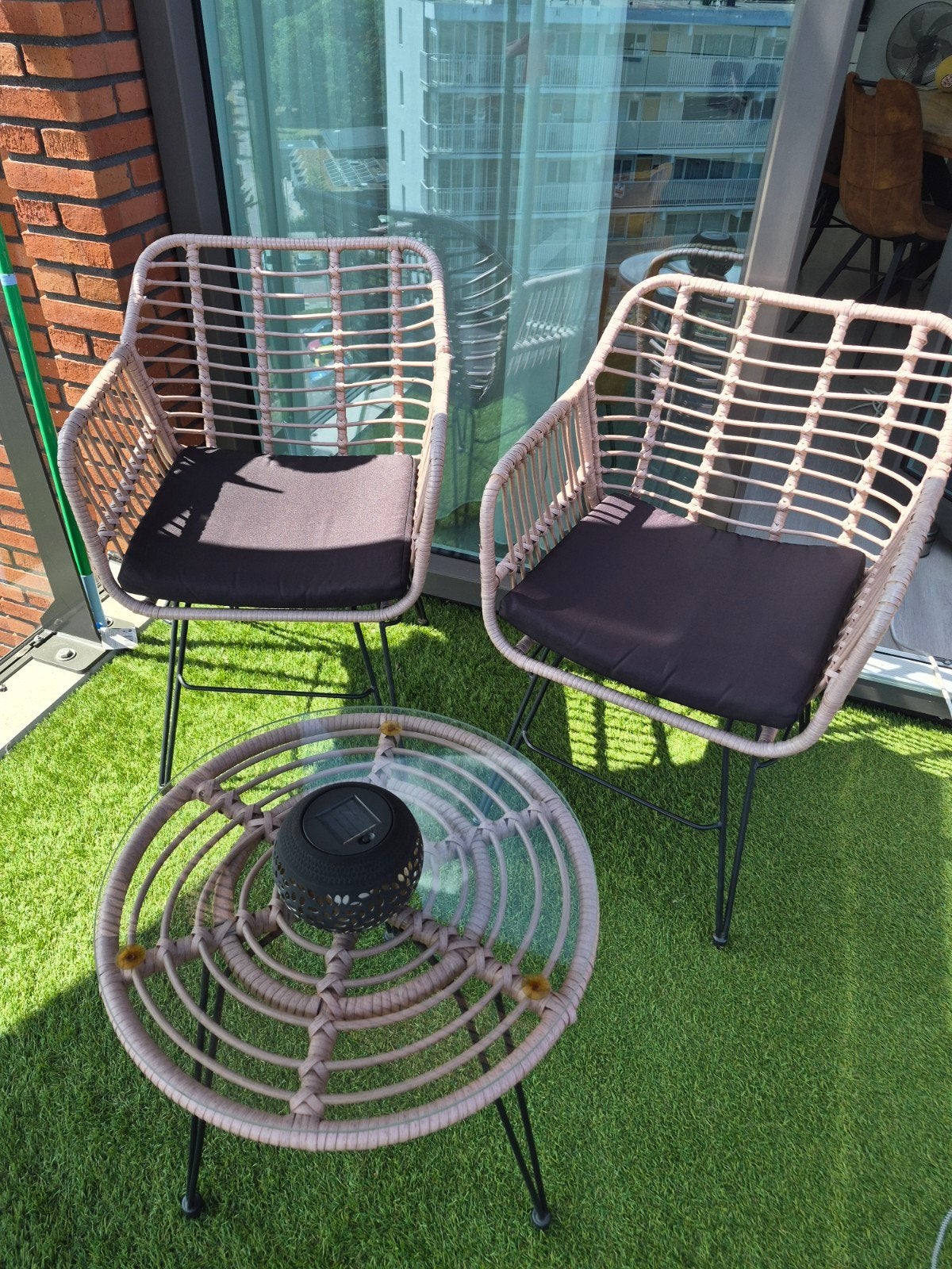 tuinset, Tuin en Terras, Tuinstoelen, Ophalen, Gebruikt