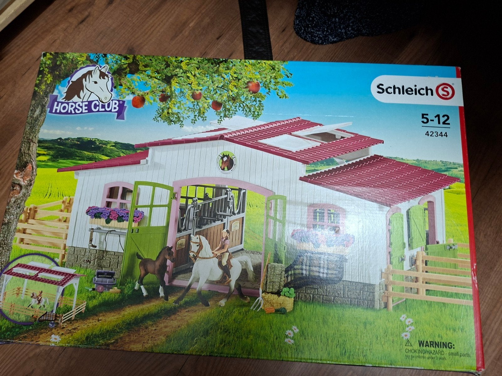 Schleich Horse Club Paardenstal 42344, Kinderen en Baby's, Speelgoed | Overig, Ophalen of Verzenden, Zo goed als nieuw, Jongen of Meisje