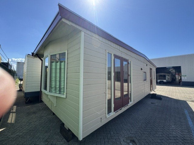 🏡chalet 10 x 390 2 slaapkamers cv dubbelglas met werk  ⬇️, Tot en met 4