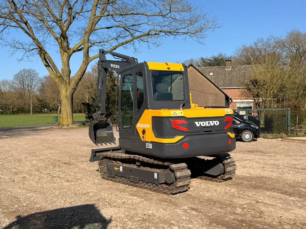Volvo ec55d (bj 2017), Zakelijke goederen, Machines en Bouw | Kranen en Graafmachines, Jansen Machines, Albert@jansen-machines.com