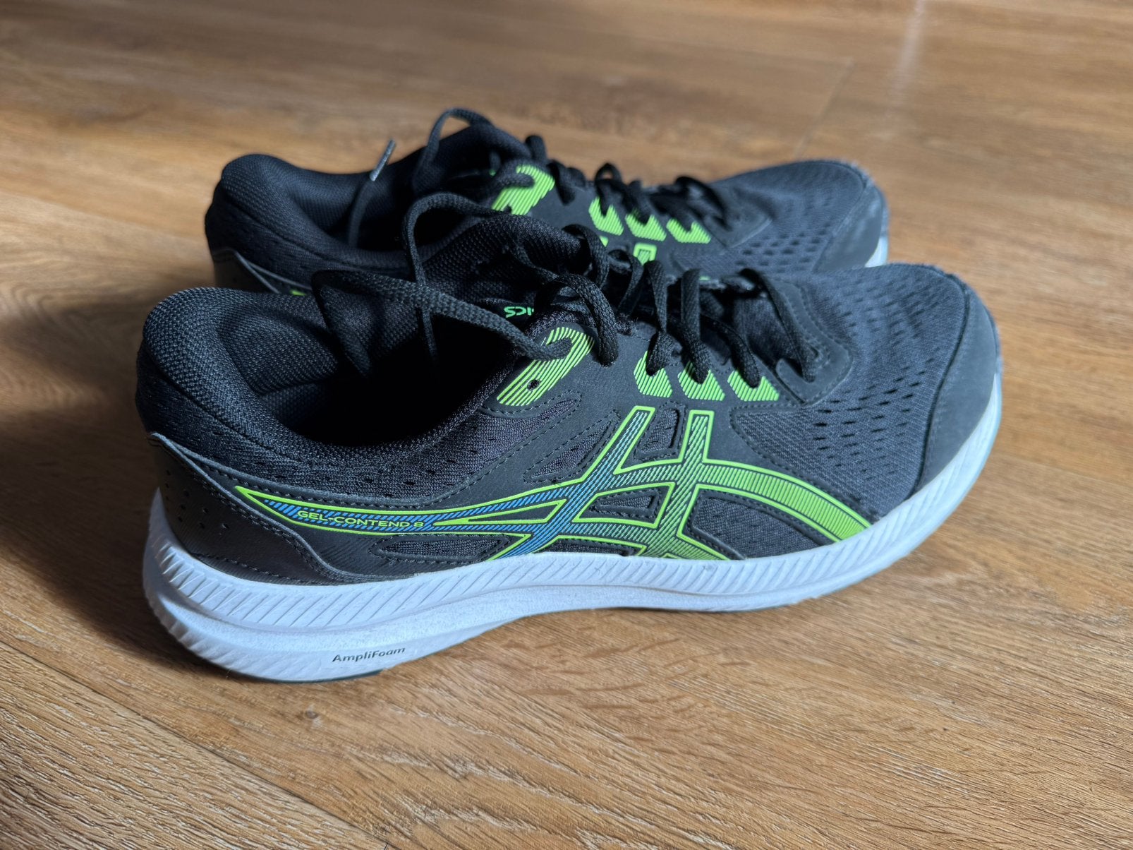 Asics hardloopschoenen maat 43.5 weinig gebruikt, Hardloopschoenen, Ophalen of Verzenden, Zo goed als nieuw, Hardlopen