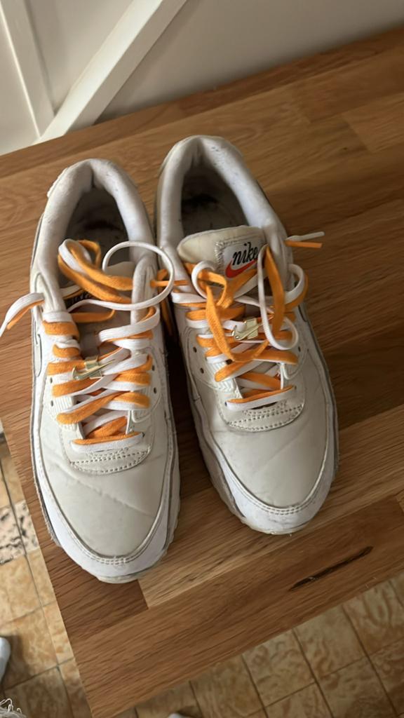 Nike Air Max Sneakers, Ophalen, Wit, Sneakers of Gympen, Gedragen