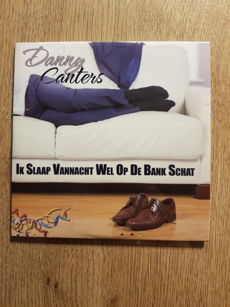 CD single Danny Canters - Ik slaap vannacht wel op de bank, 1 single, Ophalen of Verzenden, Zo goed als nieuw, Nederlandstalig
