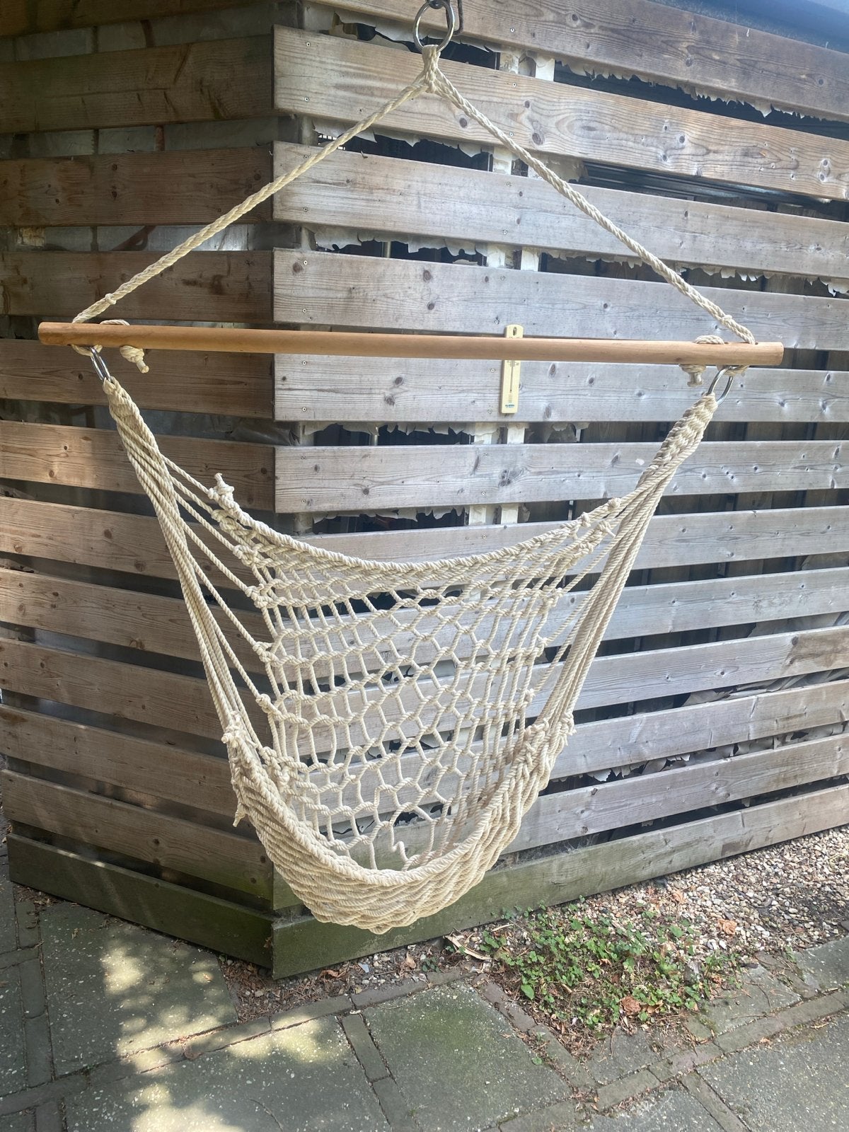 Comfortabele hangstoel voor binnen en buiten, Ophalen of Verzenden, Zo goed als nieuw, Eenpersoons, Binnen