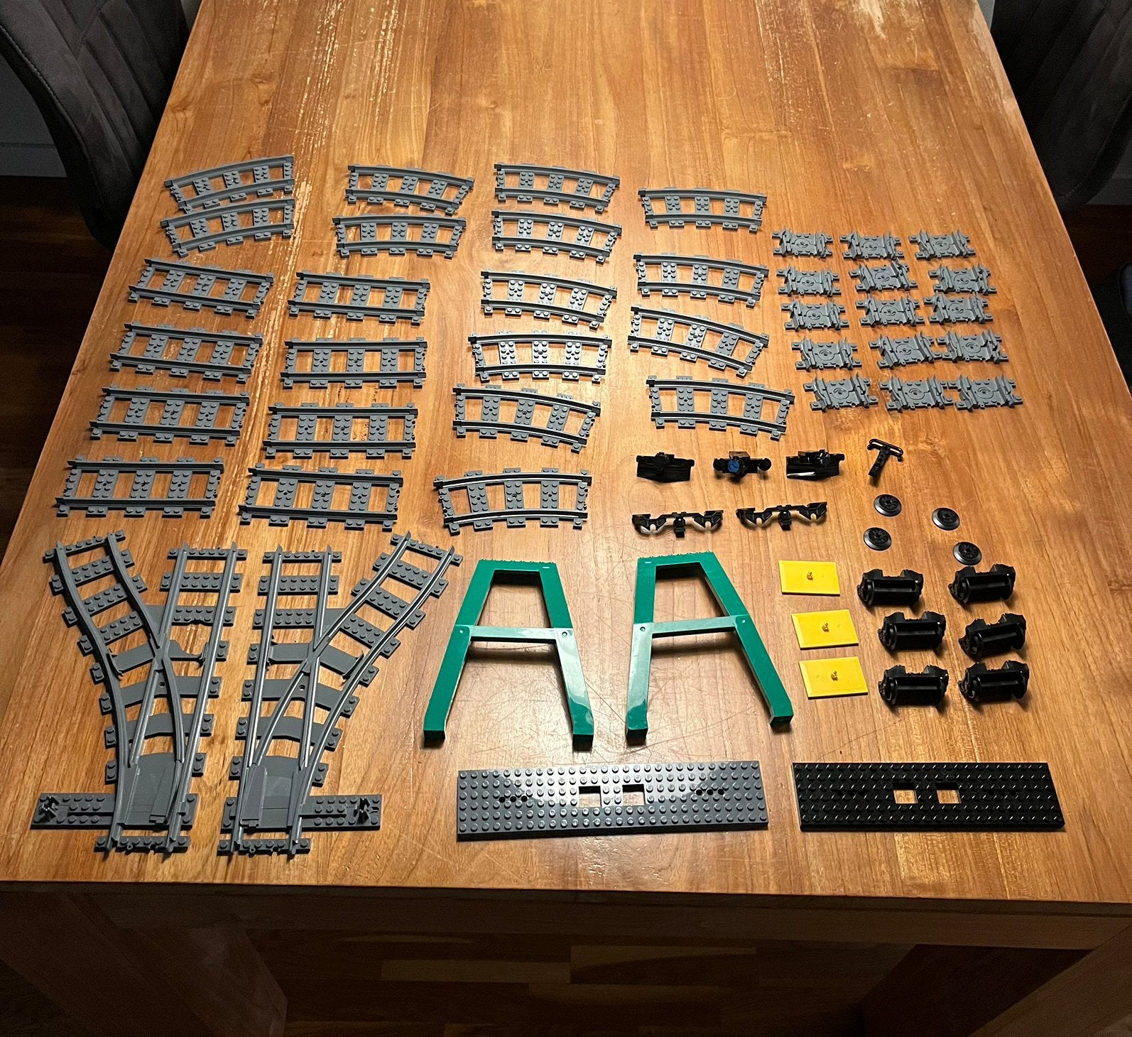 Lego Partij/Lot City Trein Onderdelen / Rails, Ophalen of Verzenden, Gebruikt, Lego