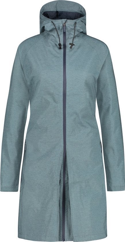 Agu seq regenjas maat XS steelblue, Ophalen of Verzenden, Zo goed als nieuw, Regenjas, Dames