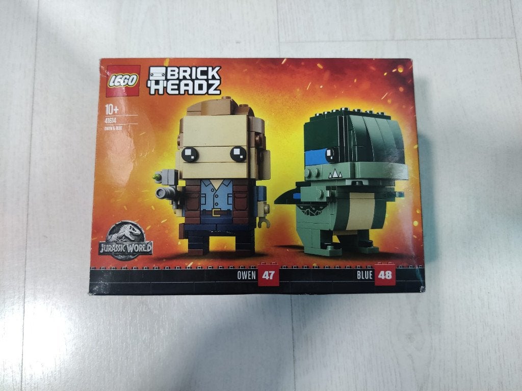 41614 - Lego Brickheadz Owen & Blue, BrickHeadz, Lego, Ophalen of Verzenden, Zo goed als nieuw
