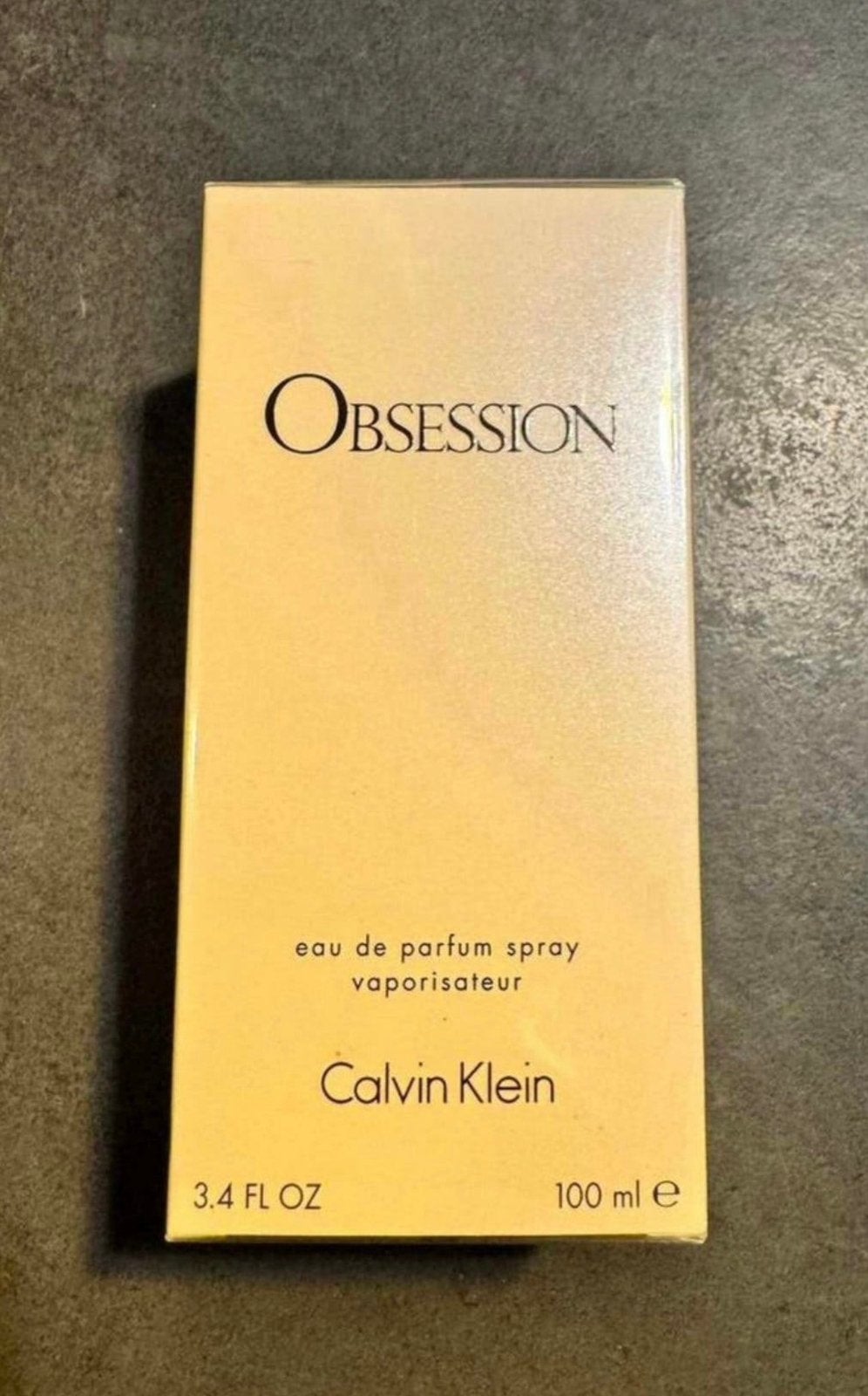 Vintage Calvin Klein Obsession Parfum 100 ml gesealed, Ophalen of Verzenden, Nieuw
