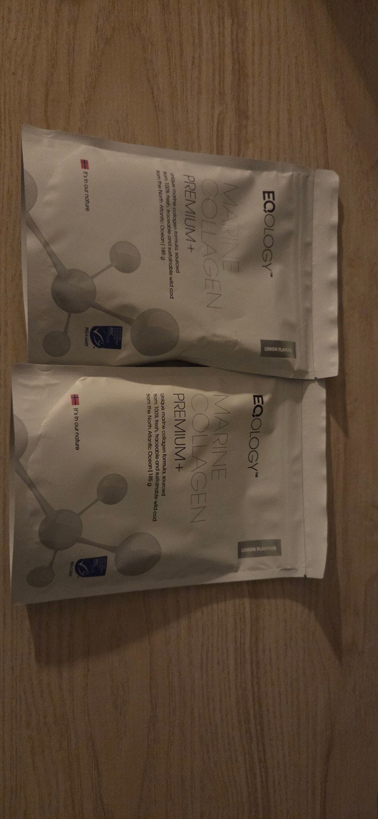 Eqology Marine Collagen Premium+ Citroen Smaak (2x), Ophalen of Verzenden, Nieuw, Poeder of Drank