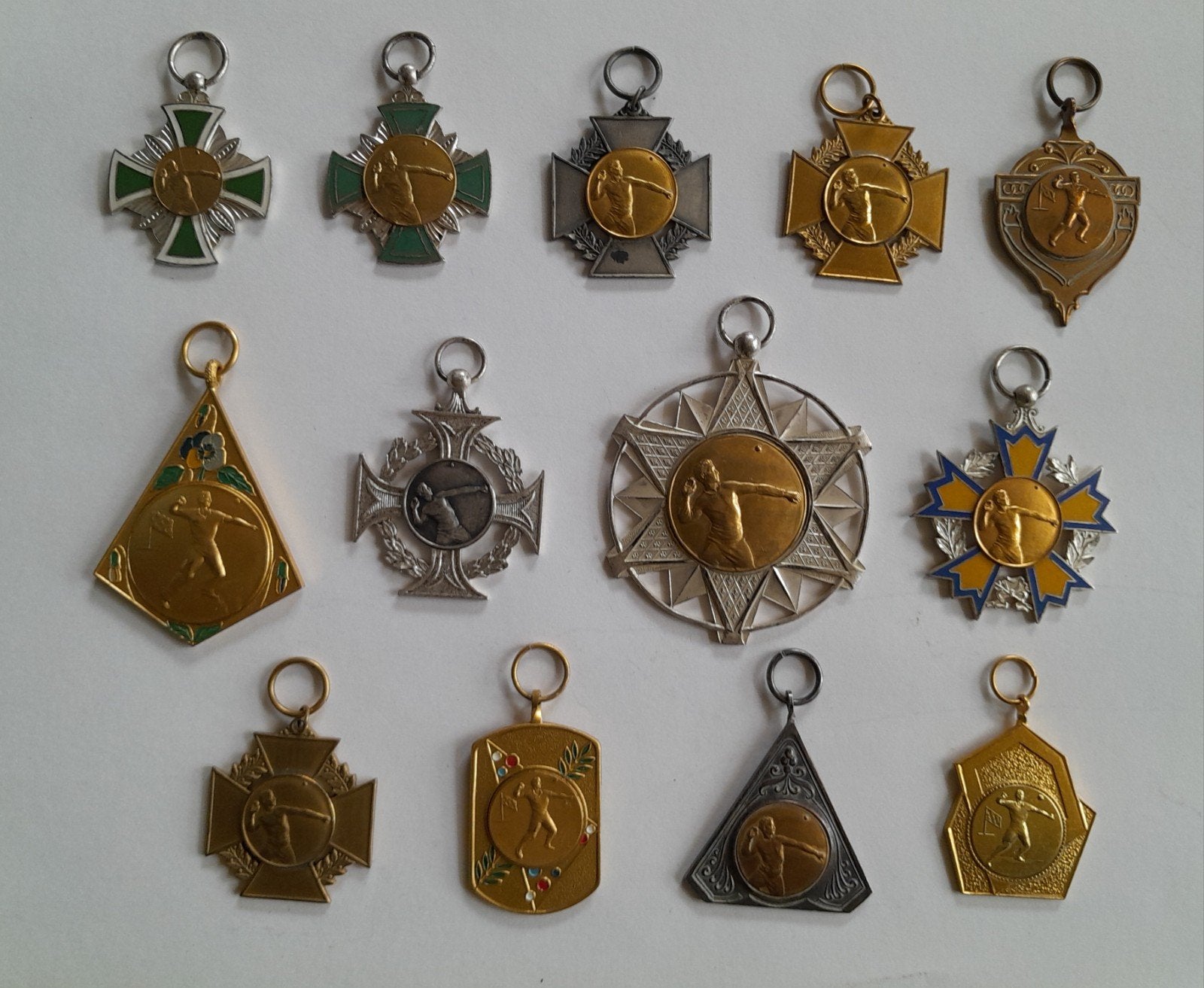Oude medailles van kaatsen jaren ' 50 / '60., Ophalen of Verzenden, Overige materialen, Nederland