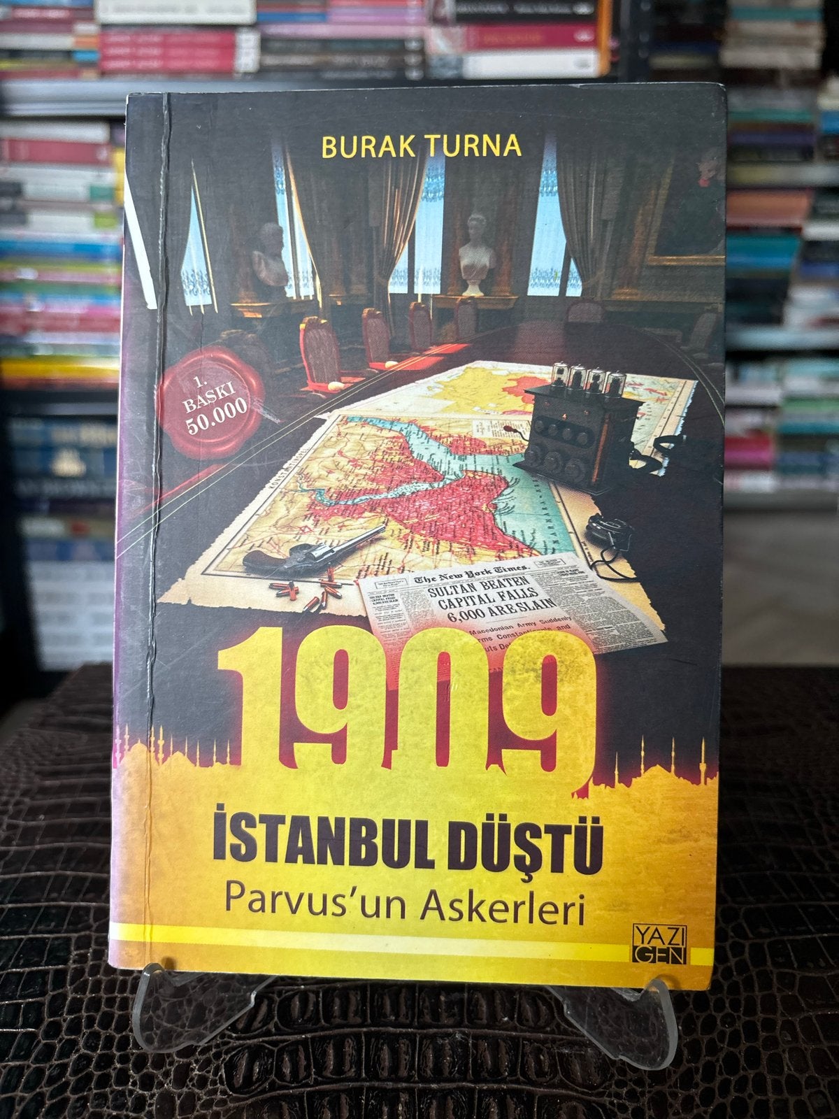 1909 Istanbul Düştü - Burak Turna (Turks boek), Ophalen of Verzenden, 20e eeuw of later, Zo goed als nieuw