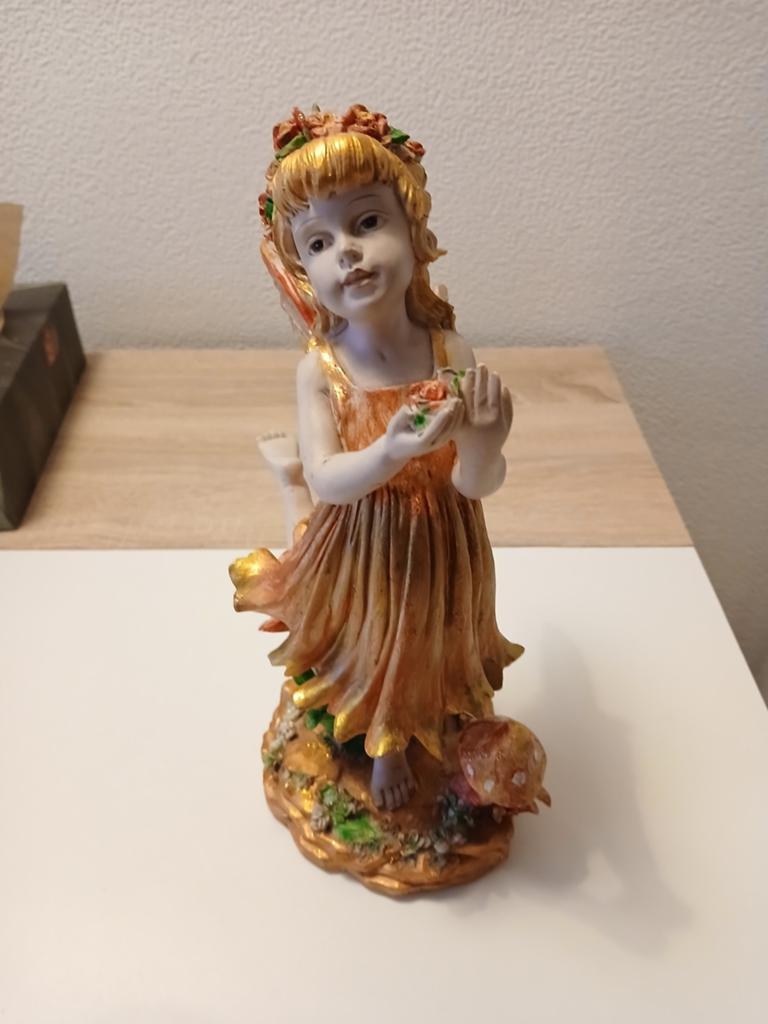 Betoverend Elfje Beeldje - Decoratie, Overige materialen, Overige stijlen, Ophalen of Verzenden, Zo goed als nieuw