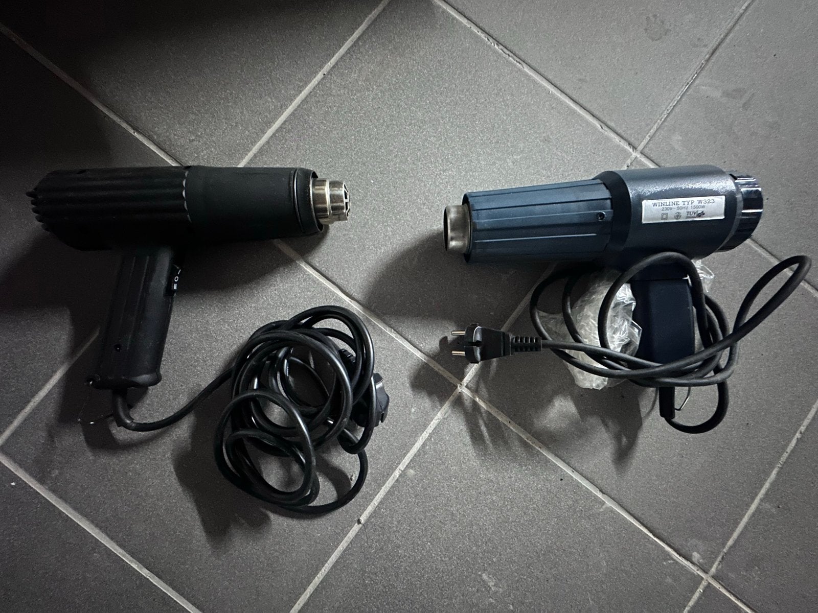 2 heteluchtpistolen / verfbranders - Handy Work & Winline, Ophalen of Verzenden, Zo goed als nieuw