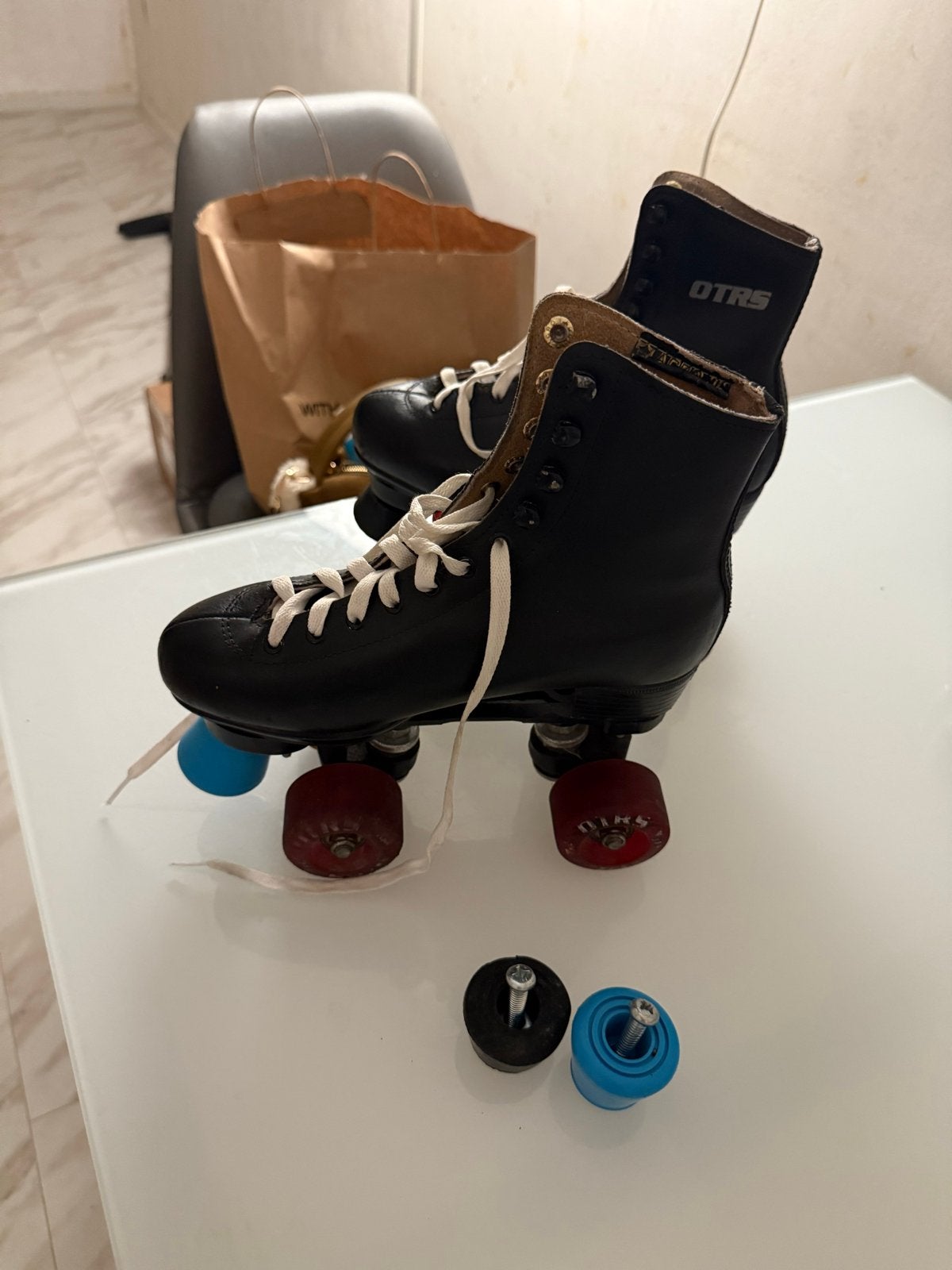 OTRS rolschaatsen - Zwart, gebruikt maat 36, Sport en Fitness, Schaatsen, Ophalen of Verzenden, Gebruikt, Overige typen, Overige merken