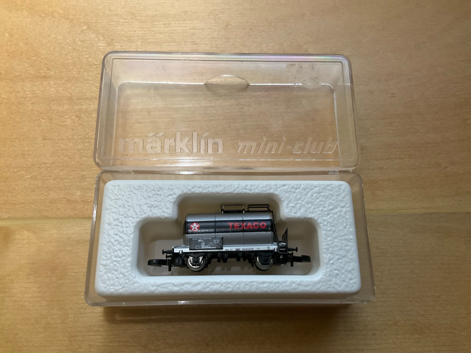 Märklin Spoor Z 8629 Texaco Ketelwagen, Gelijkstroom, Wagon, Ophalen of Verzenden, Zo goed als nieuw