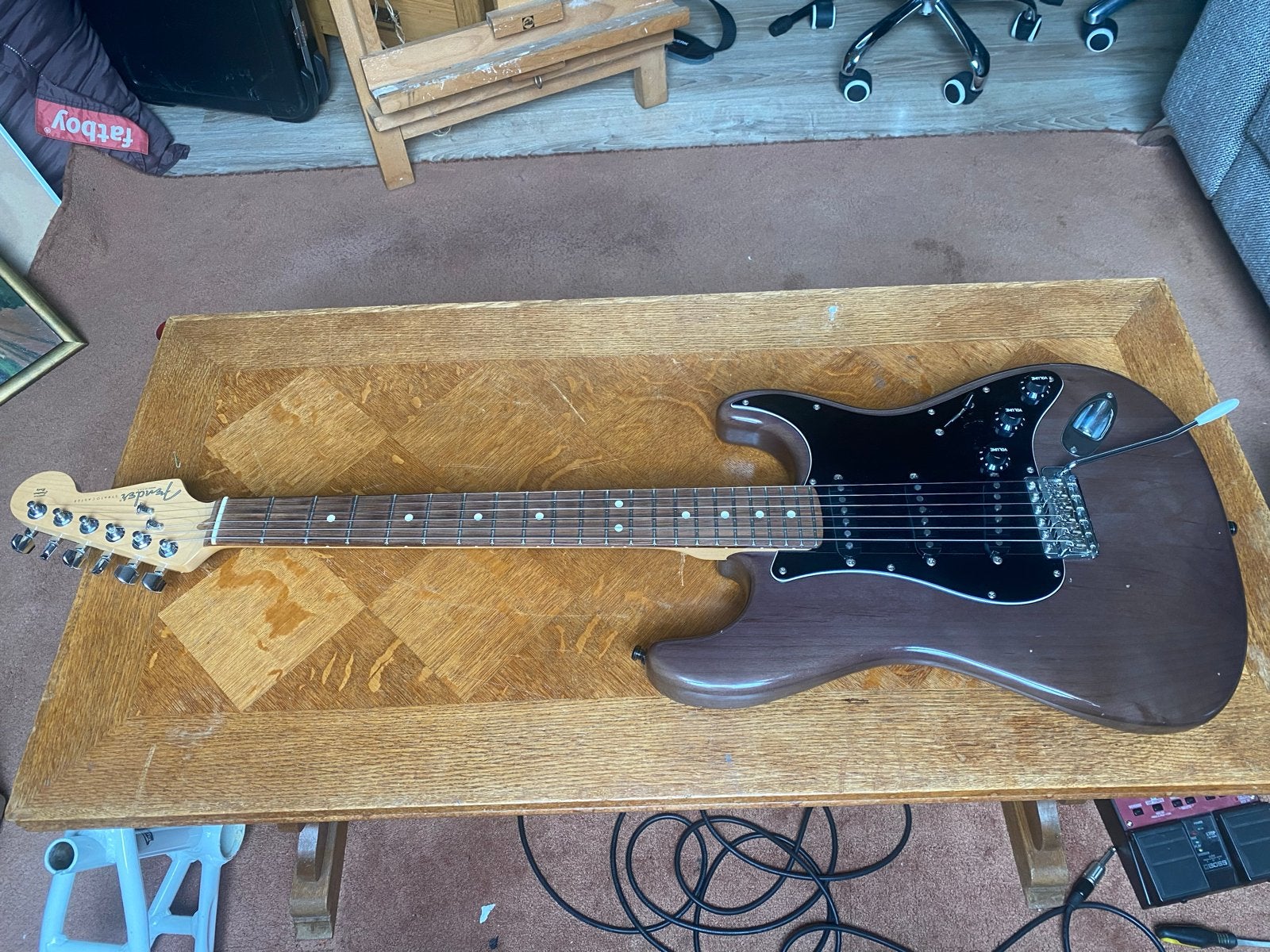 Fender USA Stratocaster Highway one Elektrische Gitaar, Ophalen, Gebruikt, Solid body, Fender