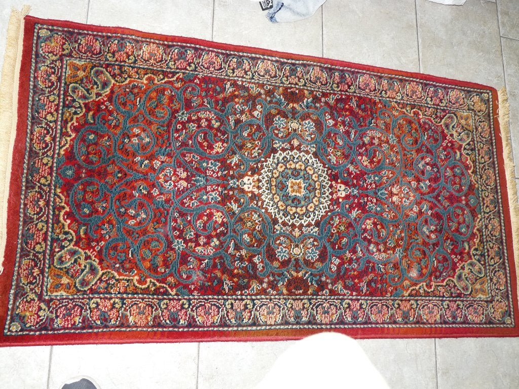 Perzisch tapijt  80x149 cm nieuwstaat, Ophalen, 50 tot 100 cm, Zo goed als nieuw, 150 tot 200 cm