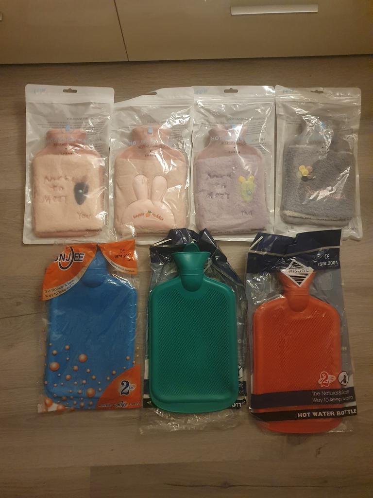 Warm waterzak, Ophalen, Nieuw, Overige typen