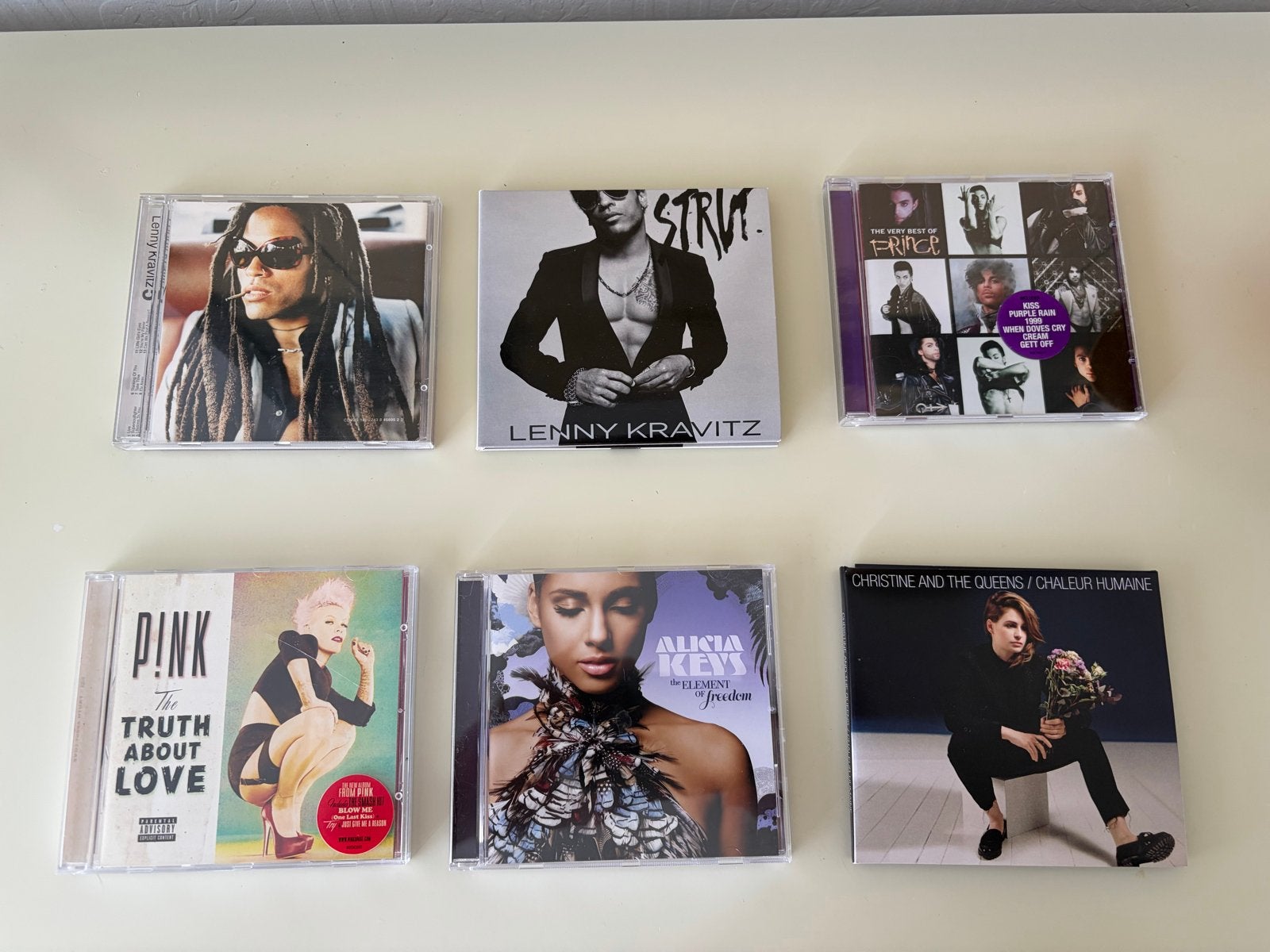 Pop/Rock CD's: Lenny Kravitz, P!nk, Prince, Alicia Keys, Gebruikt, Pop, Ophalen of Verzenden, Inclusief doosje