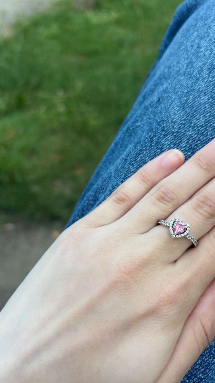 Pandora ring roze, Sieraden, Tassen en Uiterlijk, 20 of groter, Nieuw, Ophalen of Verzenden, Roze