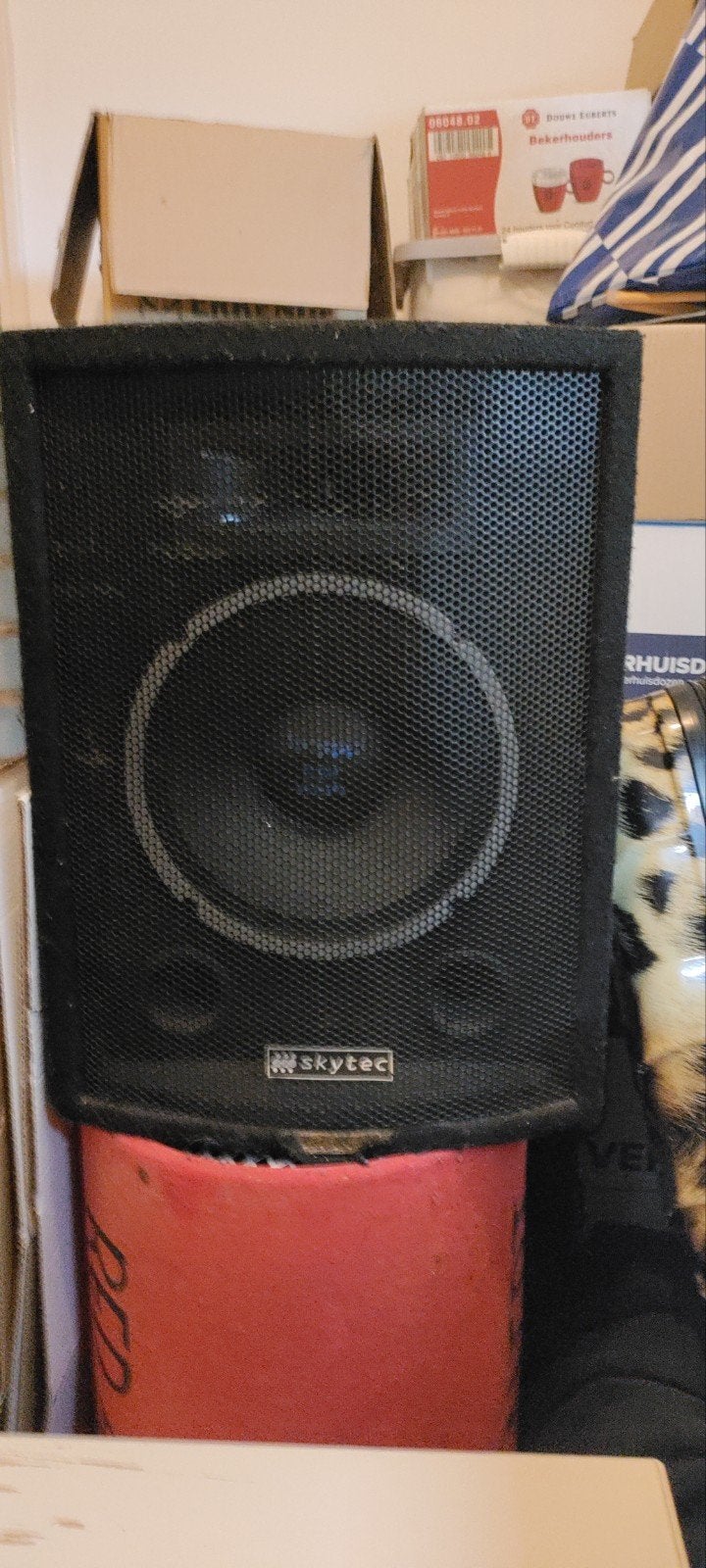 Skytec PA-speaker 200W - Ideaal voor feestjes!, Audio, Tv en Foto, Luidsprekers, Gebruikt, Party speaker, Ophalen of Verzenden