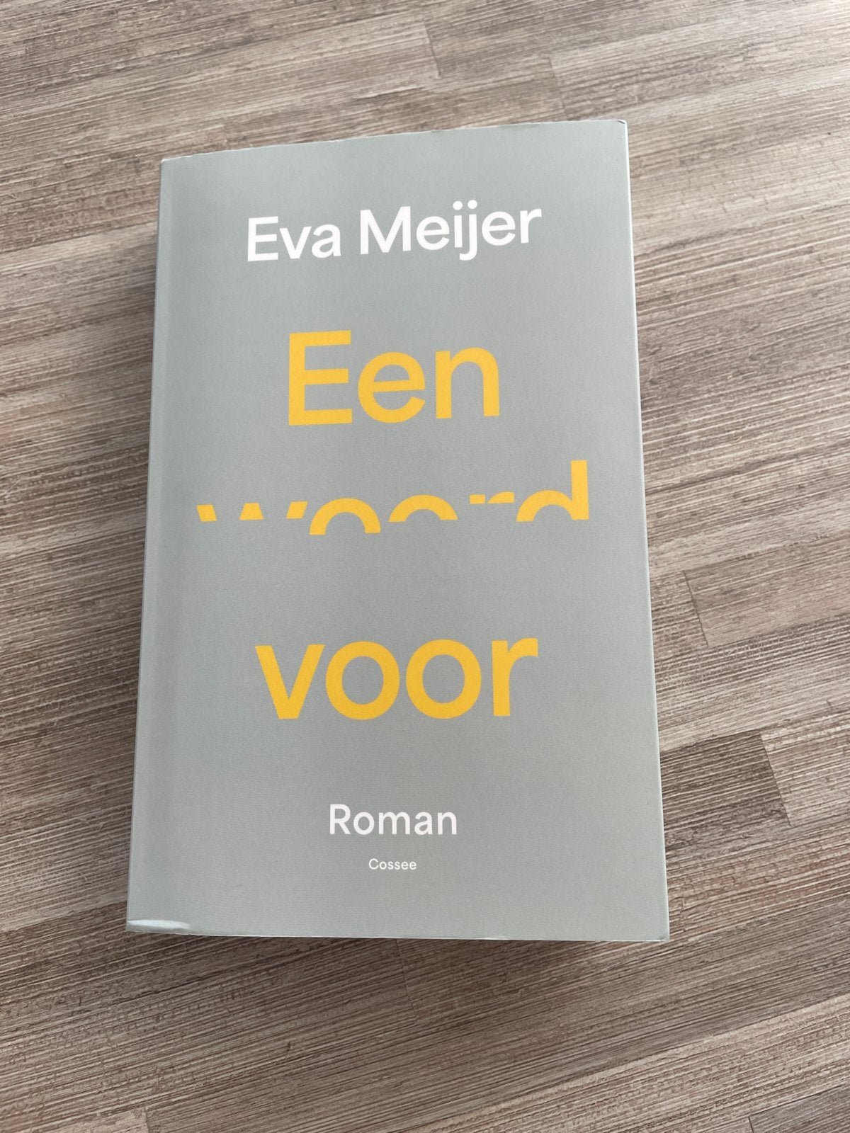 Een woord voor - Eva Meijer (Roman), Boeken, Romans, Ophalen of Verzenden, Zo goed als nieuw, Nederland