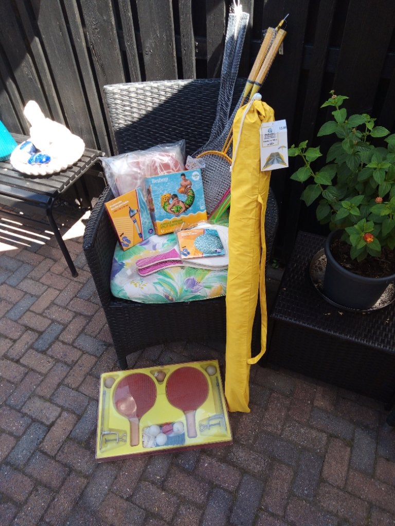 Strandparasol, Ophalen, Nieuw, 1 tot 2 meter, Strandparasol
