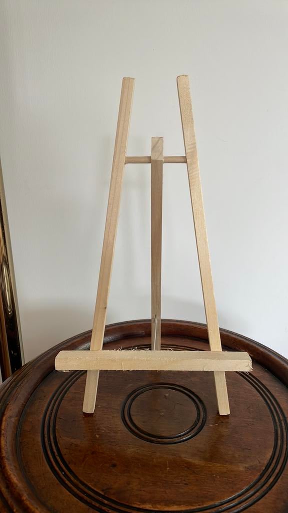 Mini tafel achildersezel, Ophalen of Verzenden, Zo goed als nieuw, Ezel