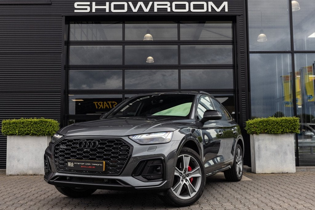 Audi Q5 Sportback 55 TFSI e S-line Competition, RS-zetels, T, Auto's, Audi, Automaat, Gebruikt, 4 cilinders, Bedrijf