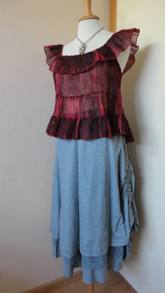 Sarah Pacini top met H&M rok maat 36, Kleding | Dames, Tops, Nieuw, Maat 36 (S), Zwart, Zonder mouw, Verzenden