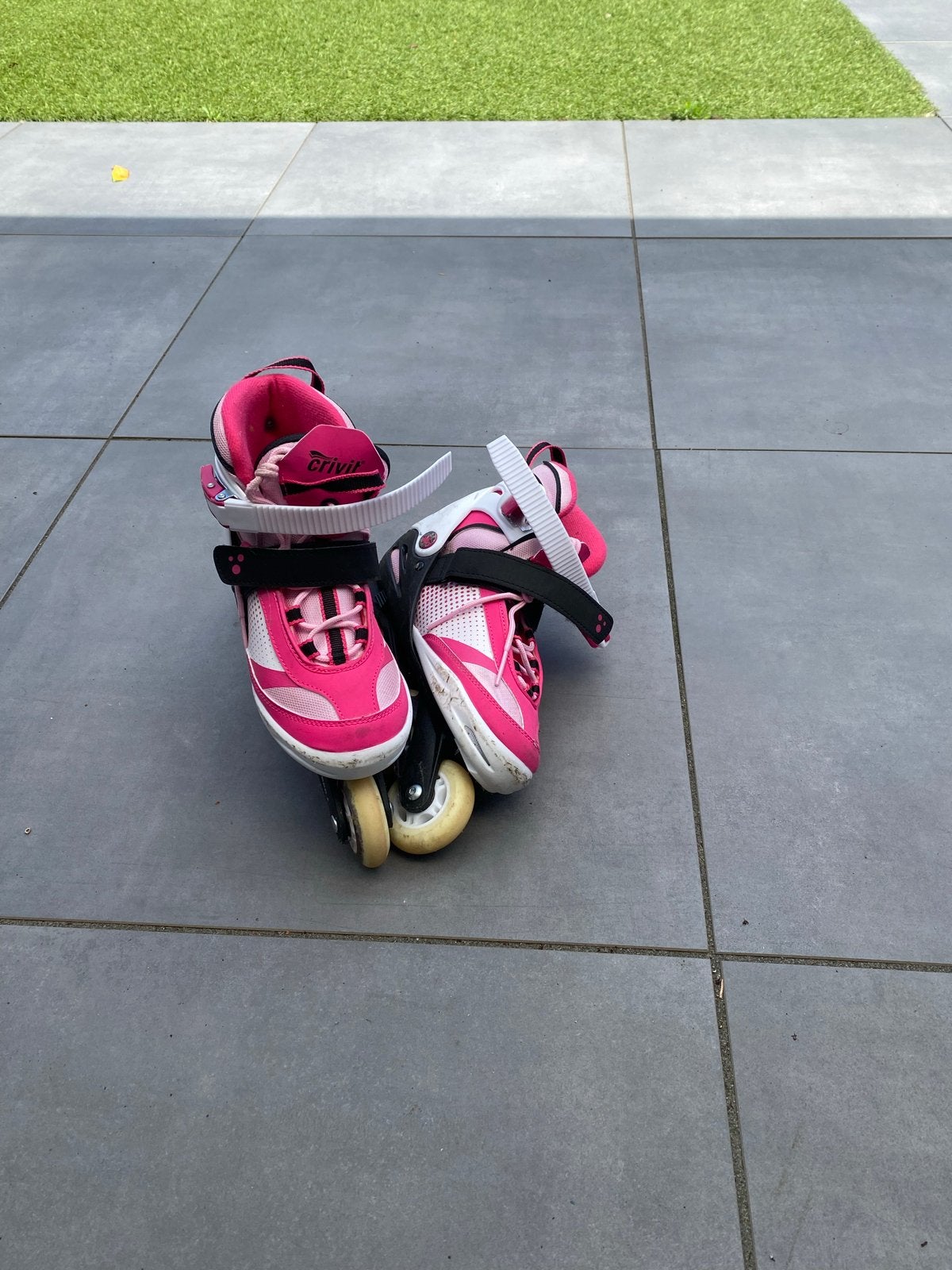 Roze Crivit inline skates - Maat verstelbaar, Sport en Fitness, Schaatsen, Ophalen of Verzenden, Zo goed als nieuw, Overige typen