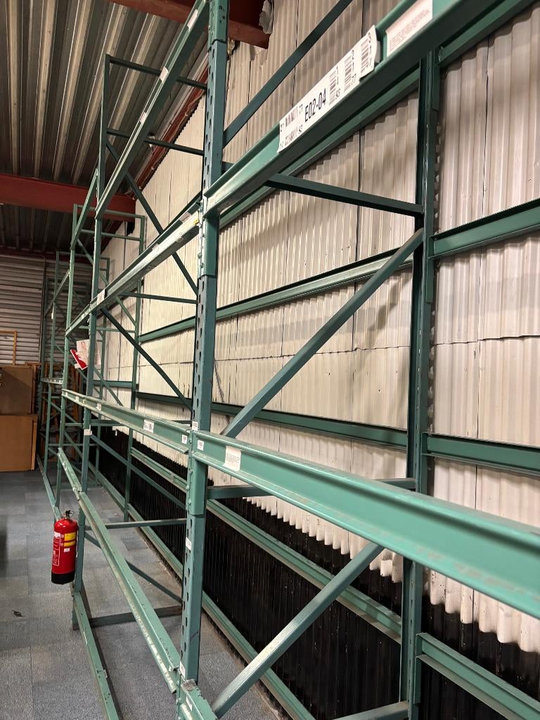 Hovuma stalen palletstelling 400-435x1402x87 cm (hxlxb), Ophalen
