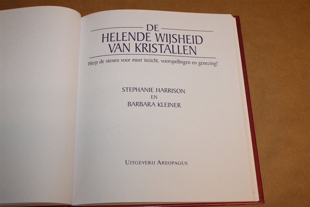 Helende Wijsheid van Kristallen — Inzicht en Genezing, Ophalen of Verzenden, Gelezen, Overige onderwerpen, Achtergrond en Informatie