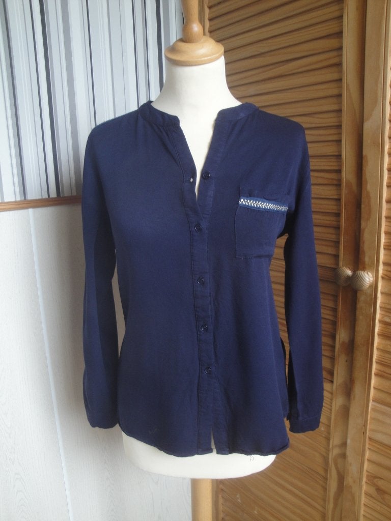 Blauw blousje MAJOLICA maat M, Kleding | Dames, Maat 38/40 (M), Blauw, Zo goed als nieuw, Majolica