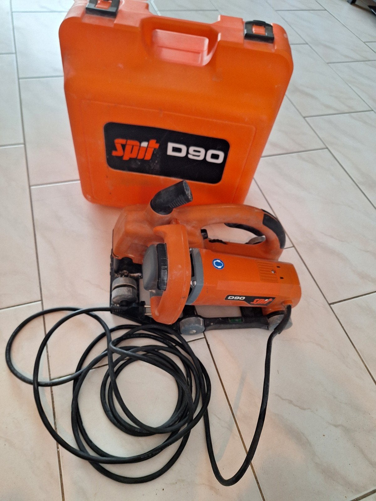 Spit D90 Muurfrees in koffer, Ophalen of Verzenden, Gebruikt