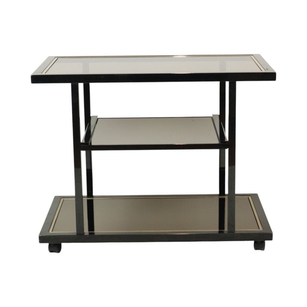 Belgo Chrom by Roger Van Hevel Design Bar Trolley 23kt Goud, Ophalen