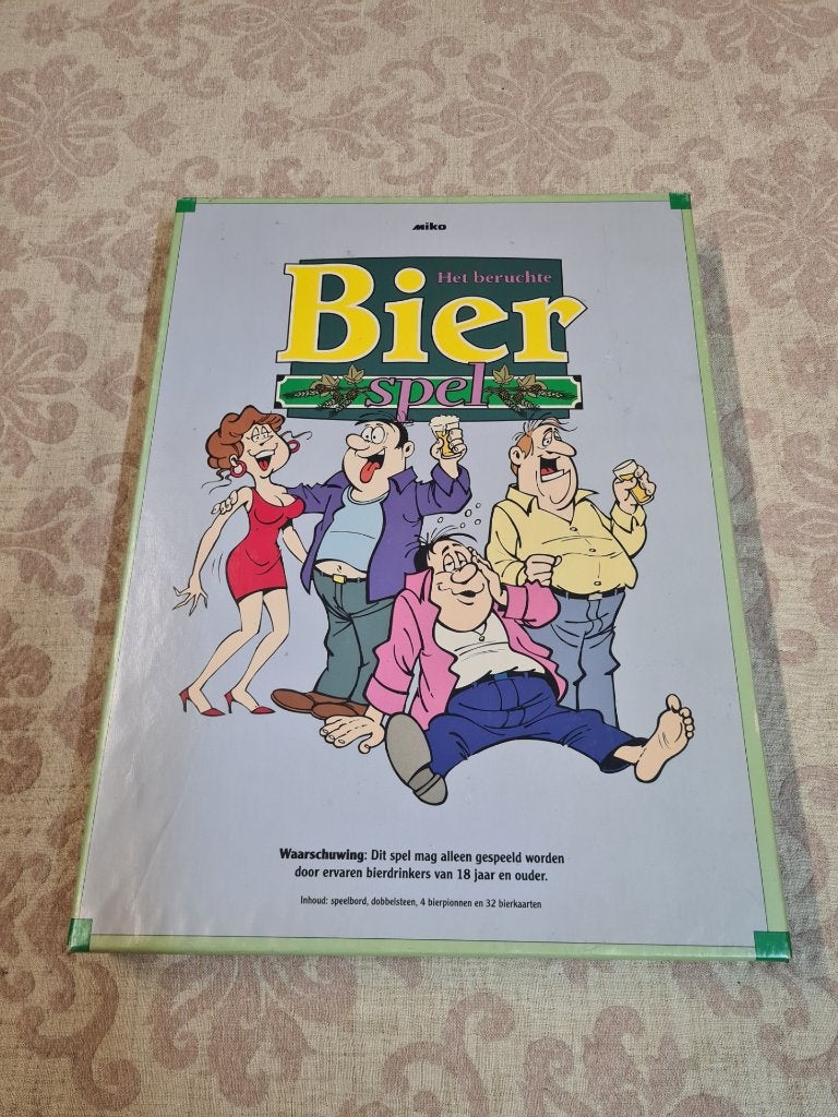 Bierspel, Hobby en Vrije tijd, Gezelschapsspellen | Bordspellen, Vijf spelers of meer, Ophalen of Verzenden, Gebruikt