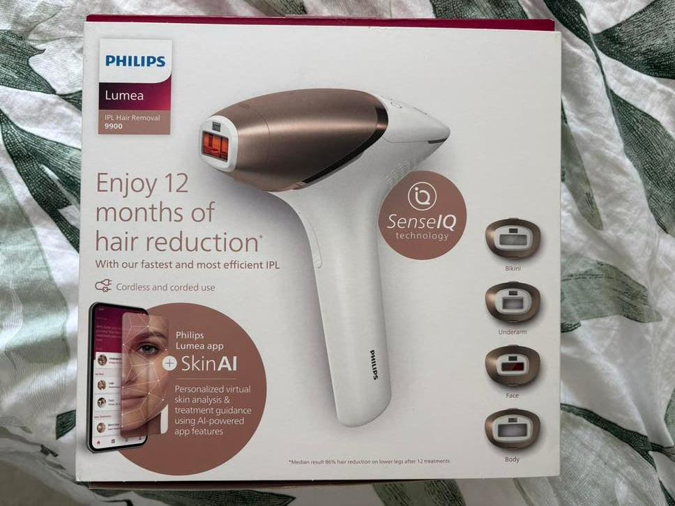 Philips Lumea IPL 9900 Series BRI951/01, Ophalen, Zo goed als nieuw, Scheren en Epileren