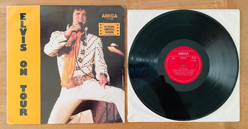 Elvis Presley - Elvis On Tour - Import LP - 1979, LP, Rock, Gebruikt, Verzenden