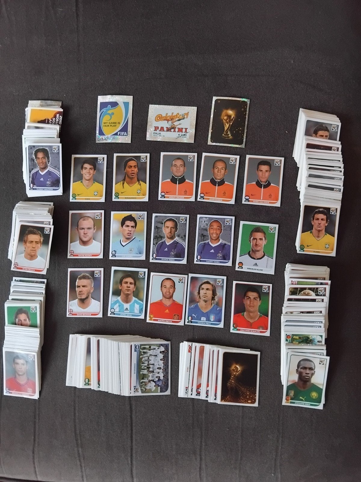 Panini wk  2010 complete set van 640 stickers, Ophalen of Verzenden, Nieuw, Buitenlandse clubs, Poster, Plaatje of Sticker