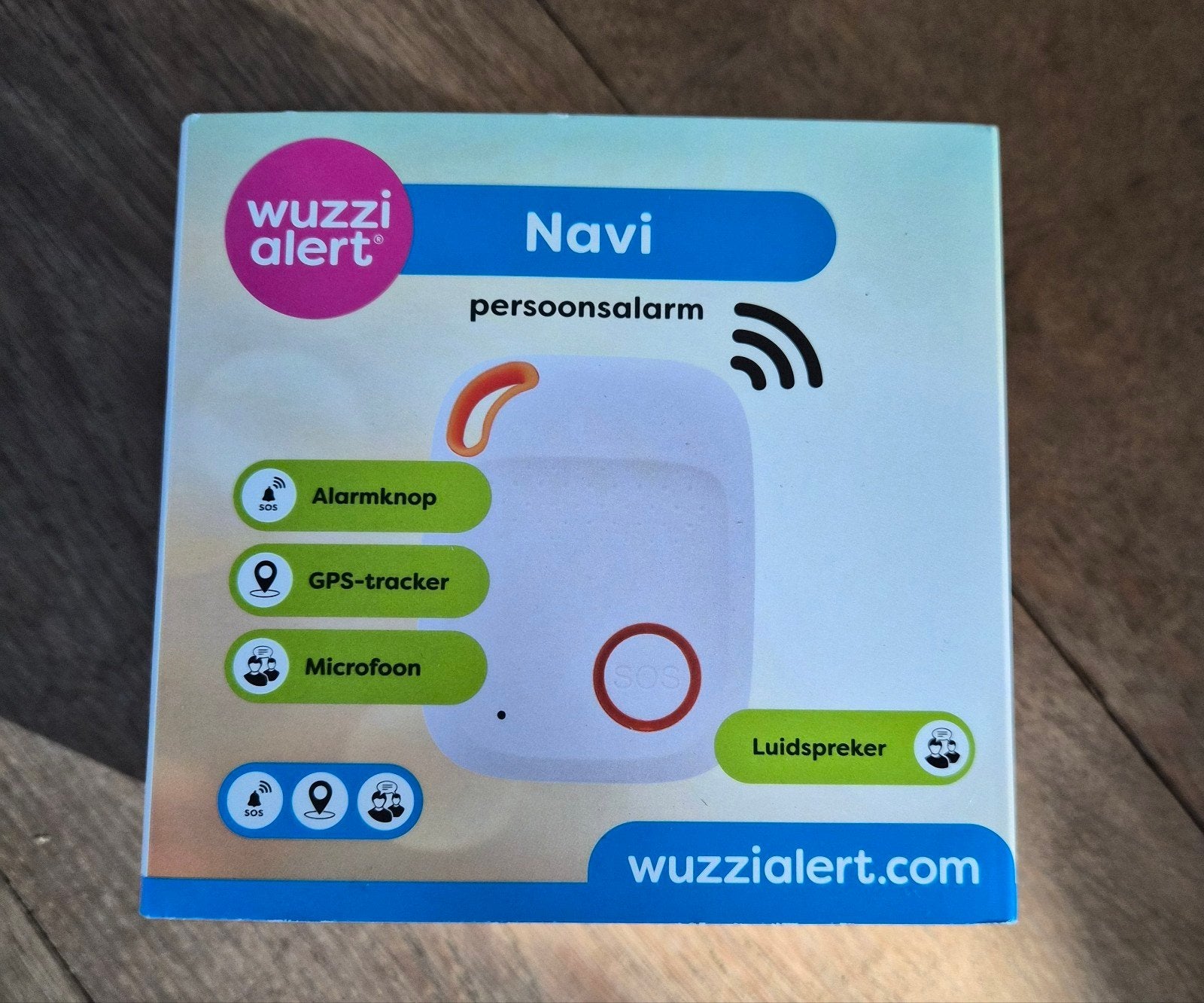 Persoonsalarm. "Wuzzi Alert", Ophalen, Zo goed als nieuw